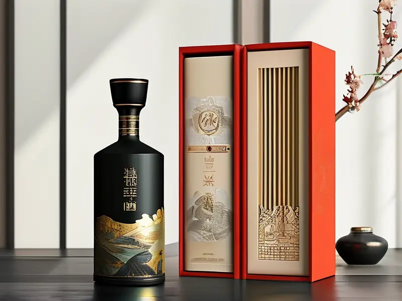 高端白酒包装设计效果图展示