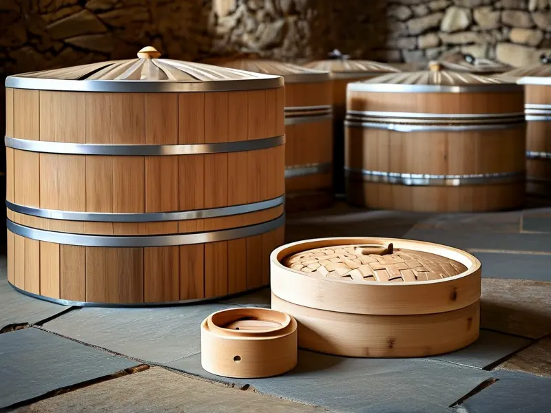 传统酿酒设备工具实景展示