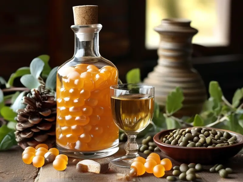刺糖果泡酒制作材料与步骤示意图