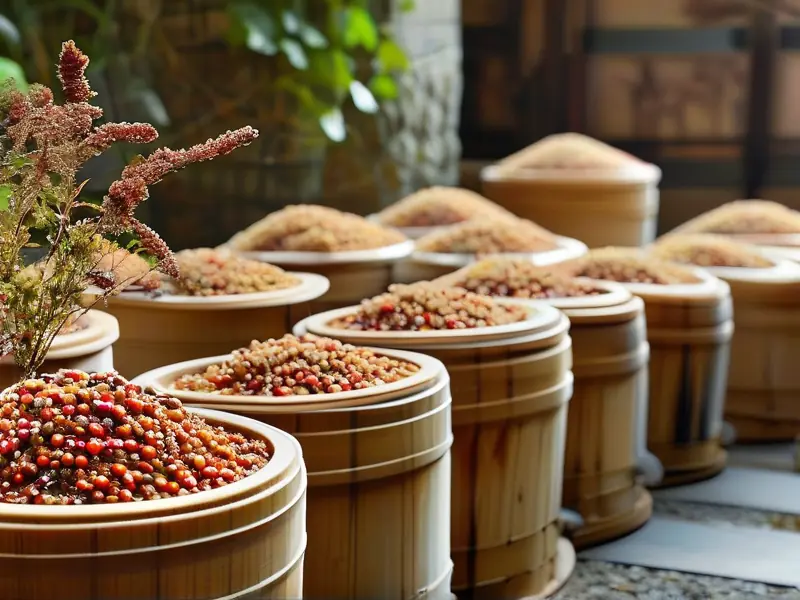 发酵酒米窝料制作过程图解