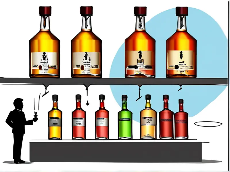 酱香型白酒勾兑配方操作流程示意图