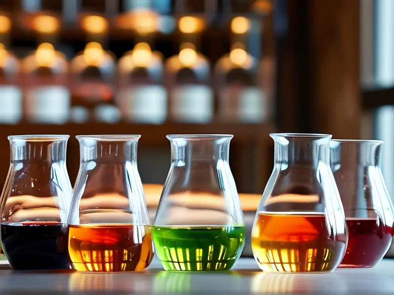 葡萄酒酿造实验过程展示图