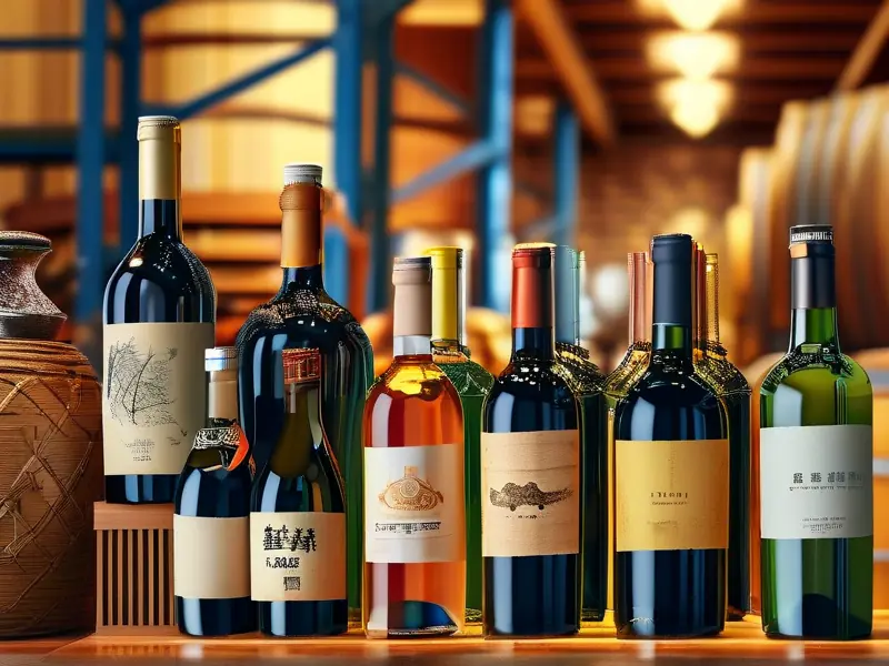 不同型号的酿造酒展示图