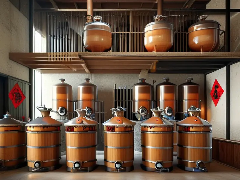 万寿酒传统酿造工艺流程示意图