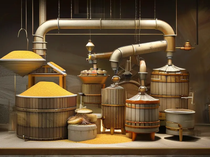 玉米酒制作过程关键步骤图解