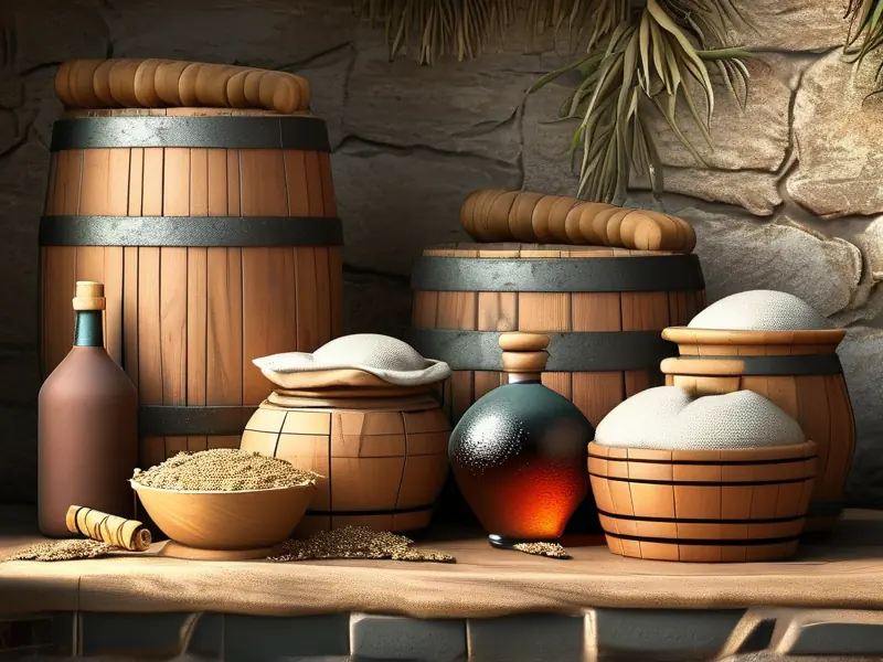 家庭低度酒酿造过程展示