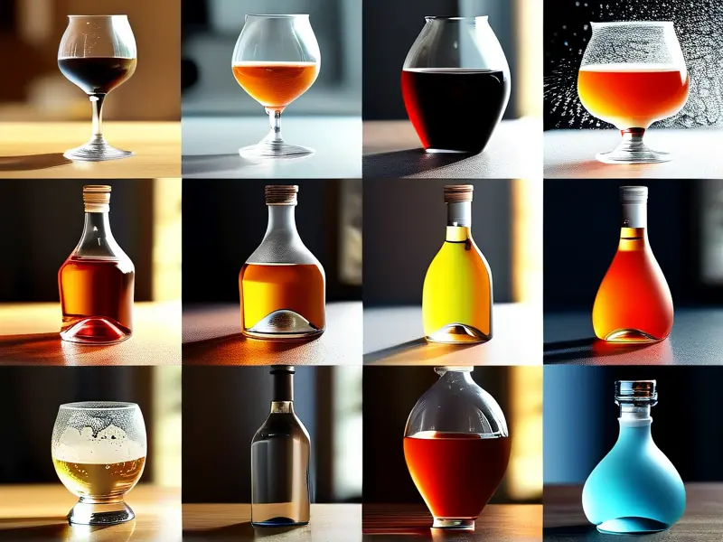 粮食酿造酒与勾兑酒特征对比图