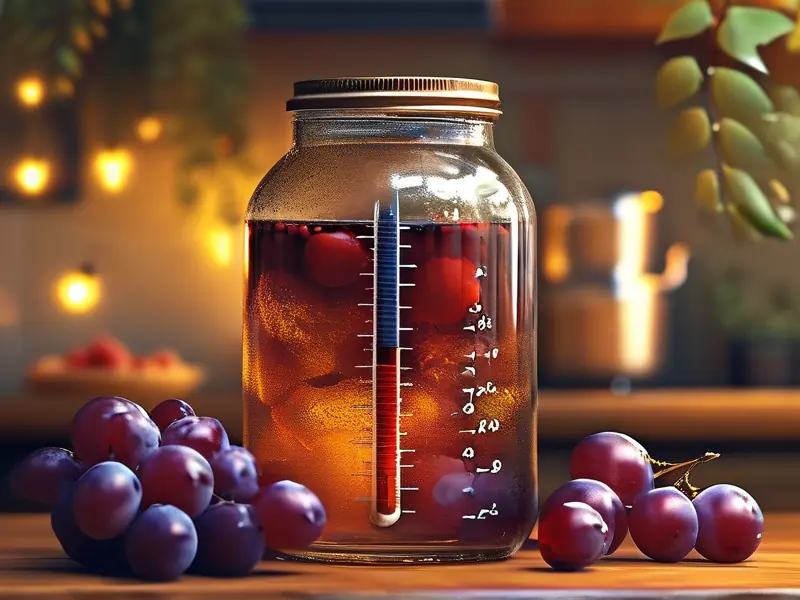 果酒发酵温度监测示意图