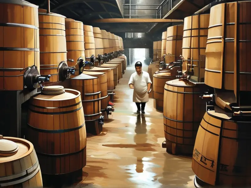 中国十大酿酒师在酒厂工作