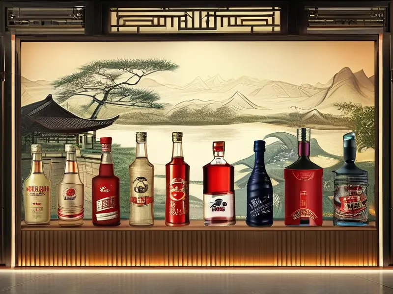 中国纯粮白酒品牌展示