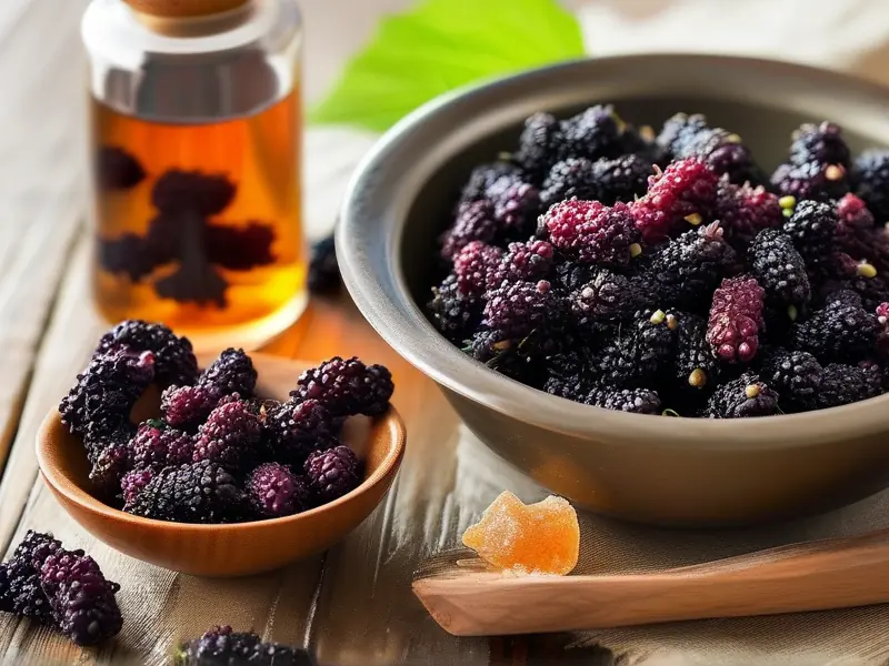 干桑葚泡酒制作步骤图解