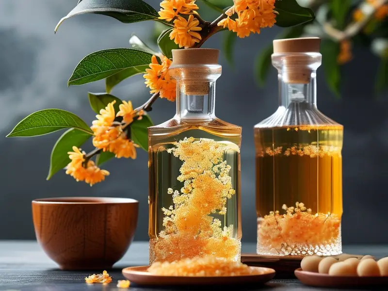 桂花泡酒制作步骤图解
