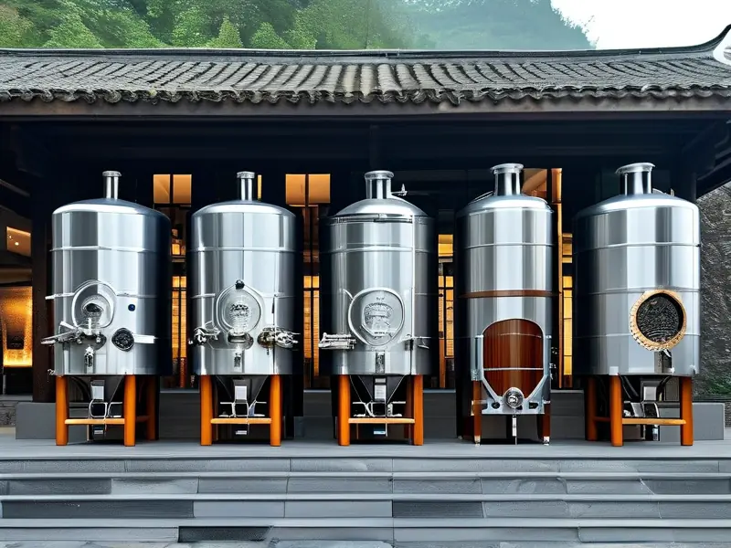 贵州酒企业现代化酿酒厂房