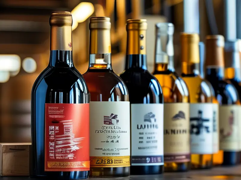 郎官巷酒正规生产标签及酒厂环境展示