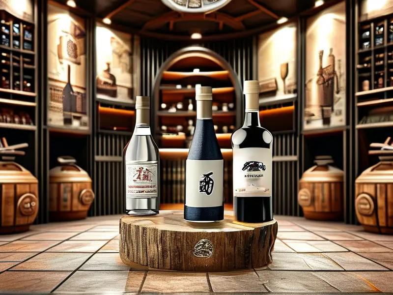 纯粮食酿造酒品牌展示图