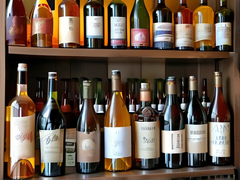 各类酿造酒酒精度数范围展示图