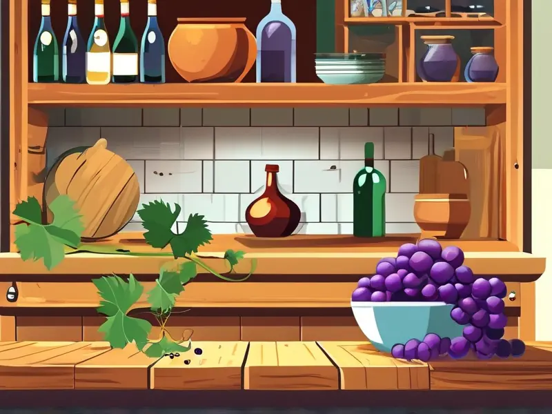 家庭酿制葡萄酒步骤示意图
