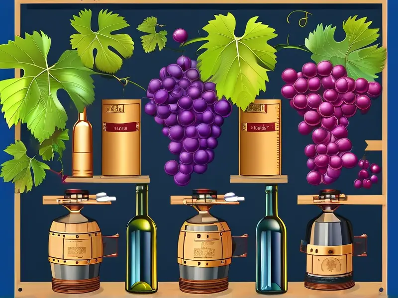 葡萄酒酿造工艺过程图解
