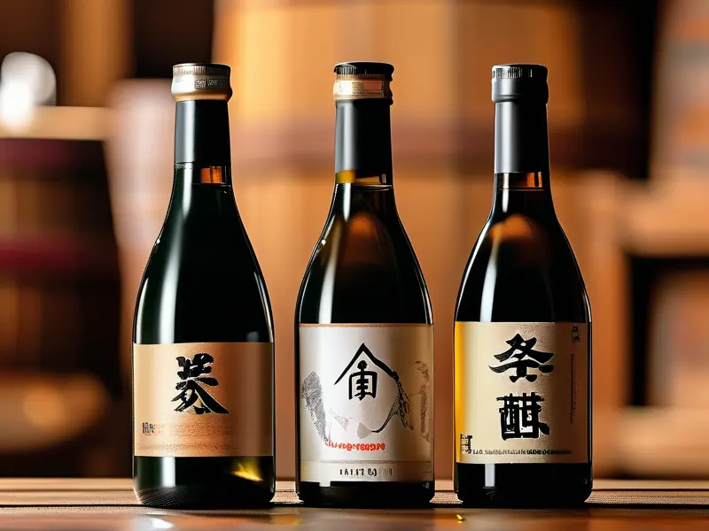 五款纯粮食酿造的酒展示图