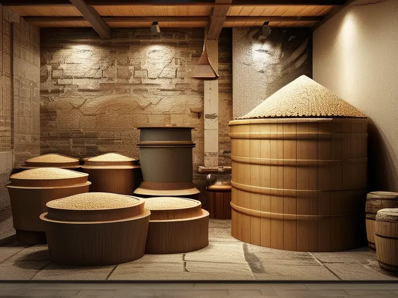 酱香型白酒传统酿造工艺流程实拍图