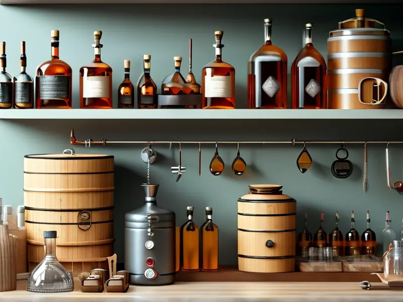 自酿白酒必备工具展示