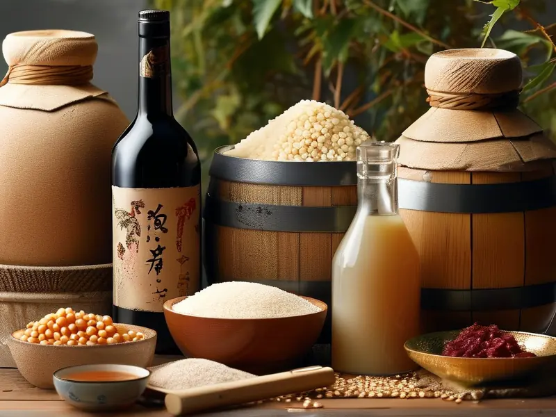 自制糯米红酒制作过程及成品展示