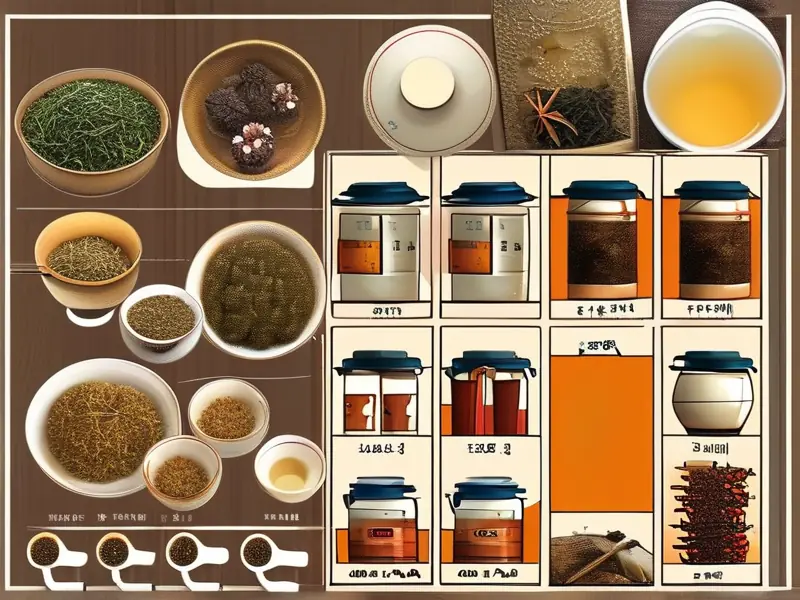 茶酒制作过程展示