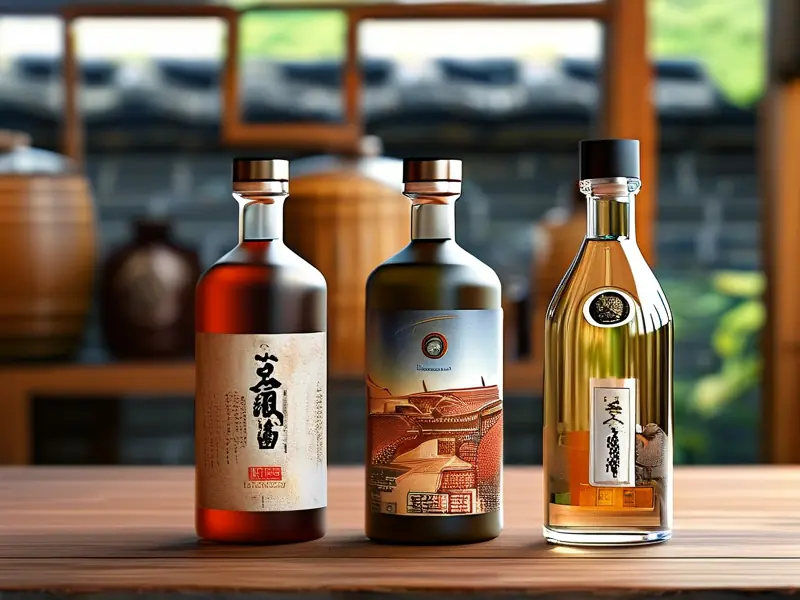 纯粮食酿造白酒品牌展示及传统酿酒工艺