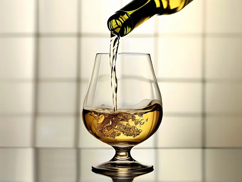 专业倒白酒的正确方法演示