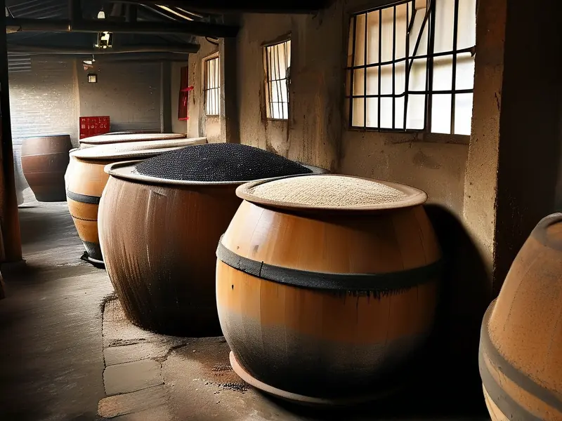 衡阳胡子酒传统酿造过程展示
