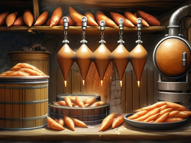 红薯酿酒方法步骤图解