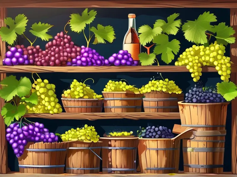 家葡萄酒酿制过程图解