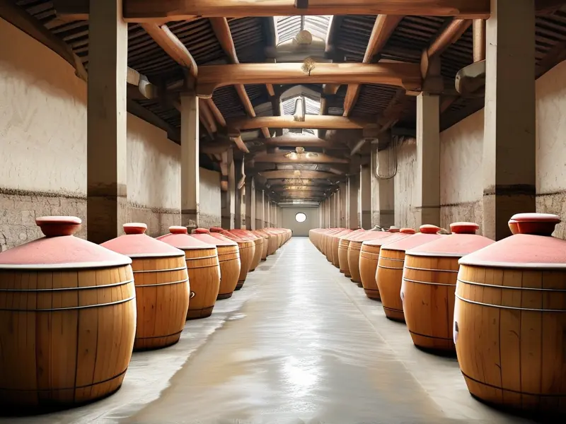 酱香酒传统酿造工艺流程示意图