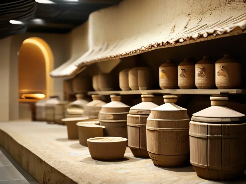 粮食白酒传统酿造工艺流程示意图