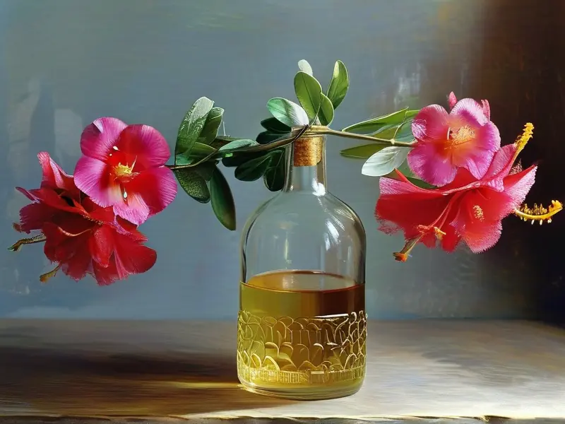 洛神花泡酒制作过程示意图