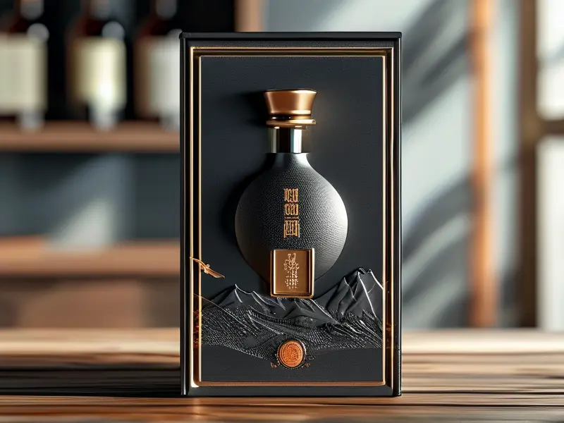 高端白酒包装盒设计样品展示