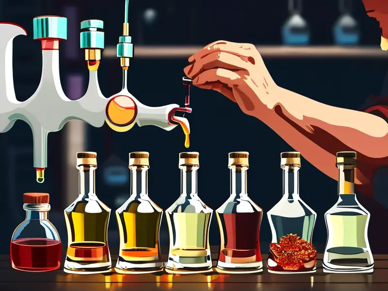 白酒勾调具体步骤操作示意图