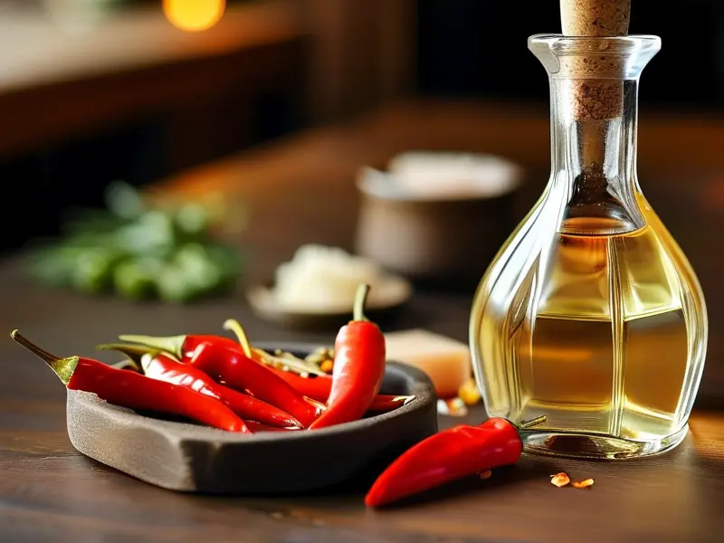 白酒泡辣椒成品展示