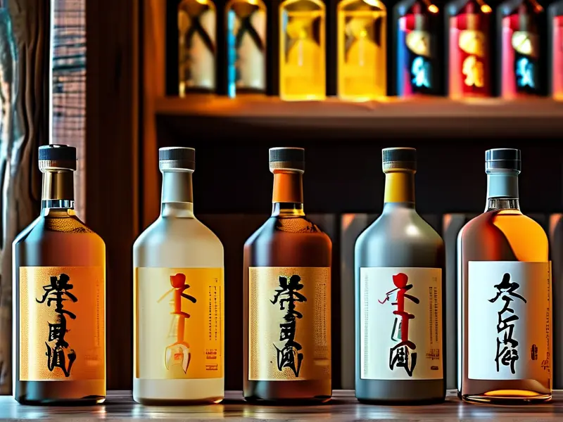 白酒在恒温避光环境中的专业储存展示