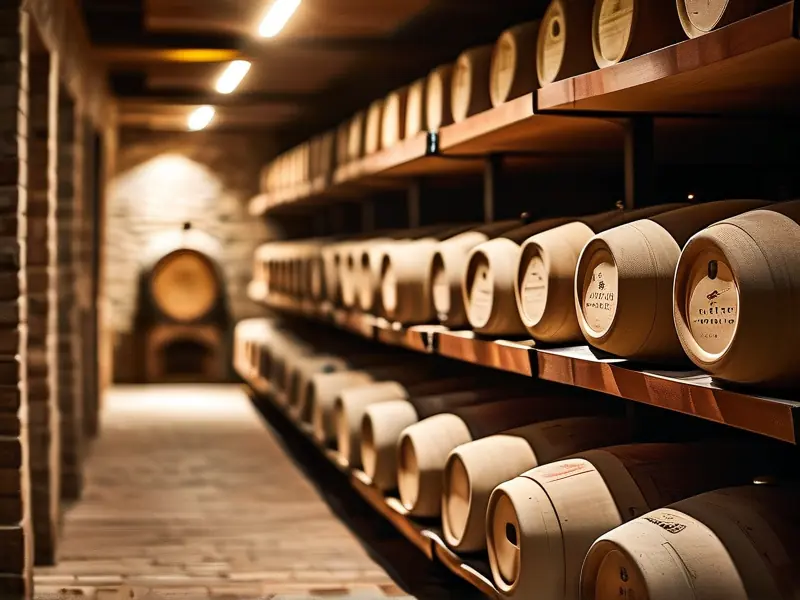 白酒专业储藏环境实拍图