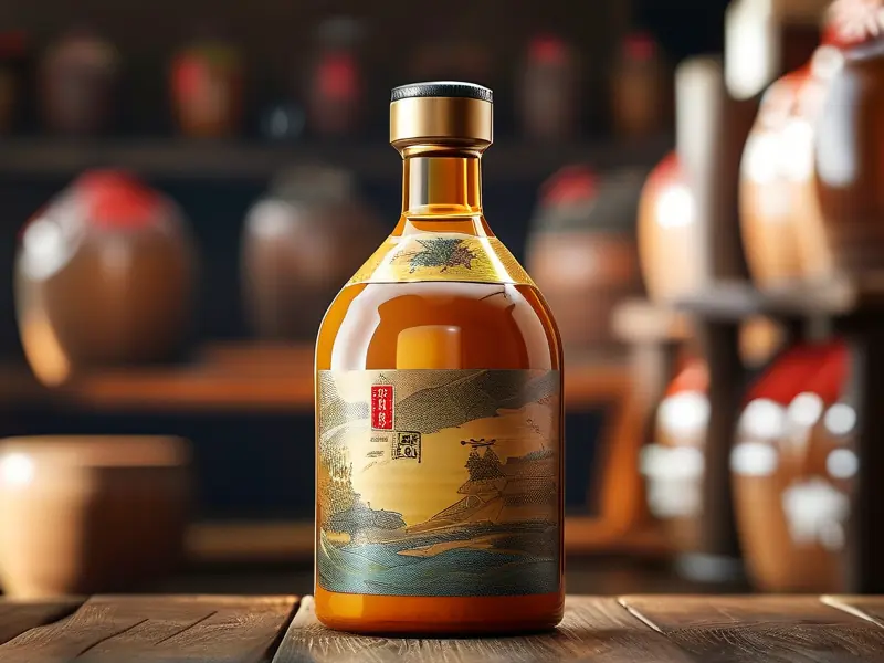 藏酿造院酒实物展示图