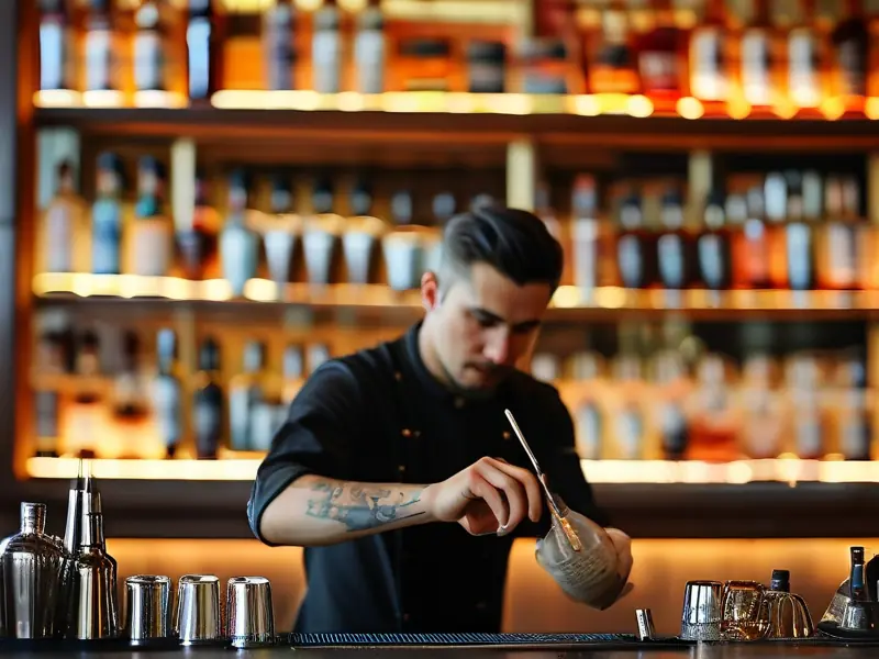 长春专业调酒师培训现场教学