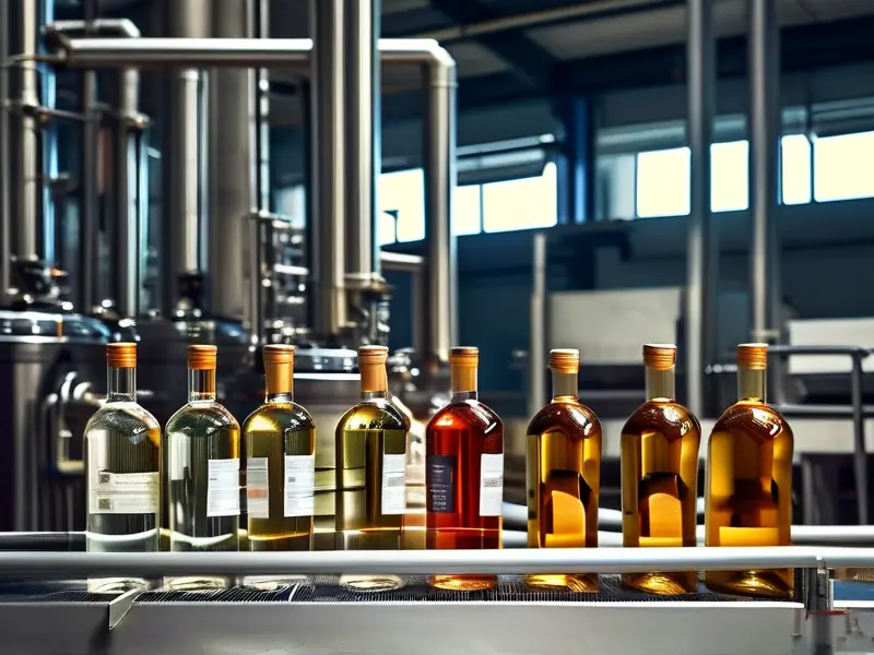 纯粮酿造酒标准化生产流程实拍图