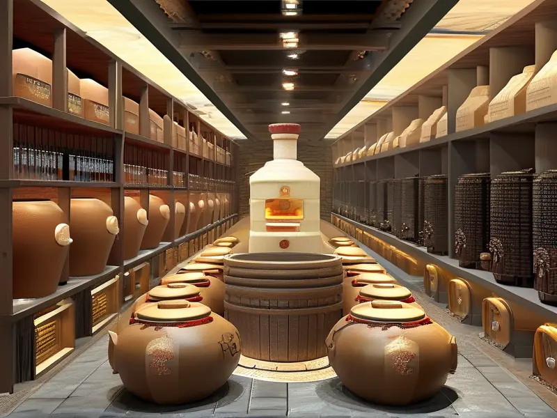 纯粮食白酒酿造工艺展示