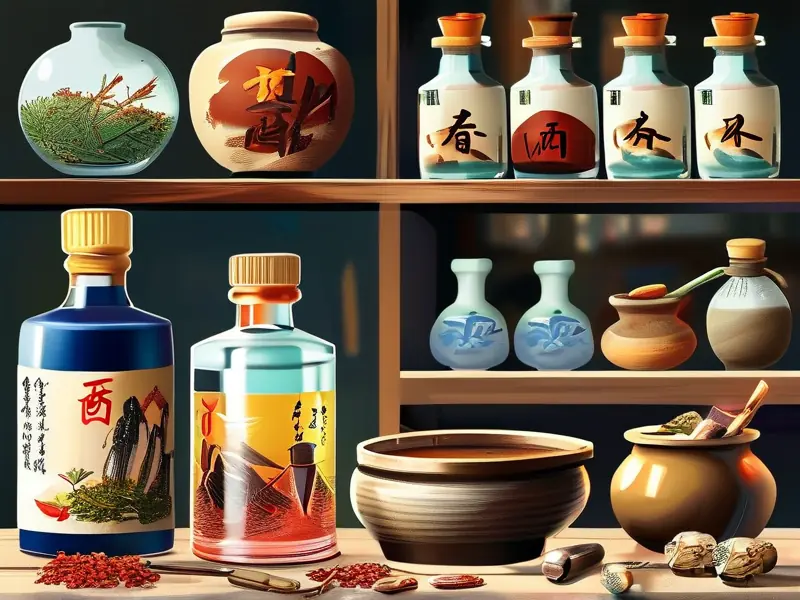 钓鱼中药酒配方制作材料与步骤图解