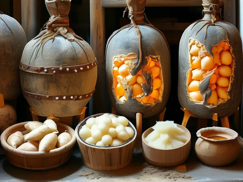 地瓜酿的酒制作过程展示