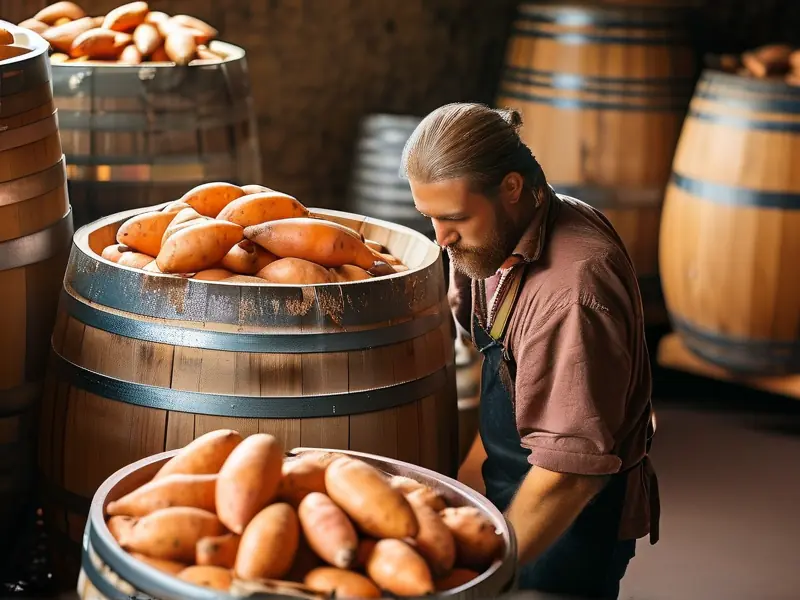 地瓜酿酒视频教程实际操作演示