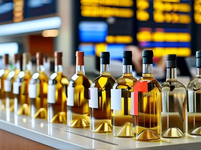 机场托运白酒流程示意图