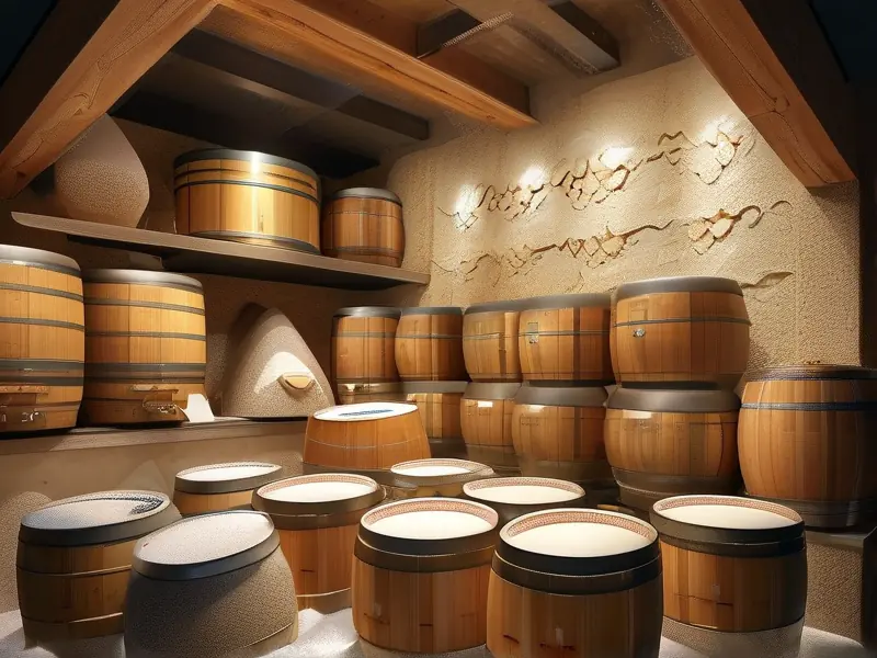 浮酒酿造过程及成品展示