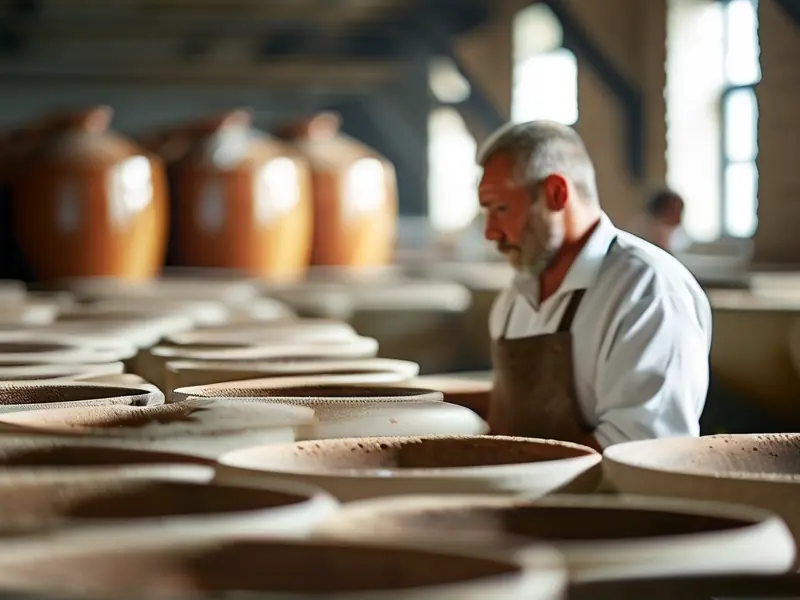 麸曲清香型白酒生产工艺现场实拍图